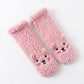 Fuzzy Bear Crew Socks 2 Pair US 5-10.5