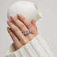 Women's Sculpted Organic Textured Band Ring with Modern Artisan-Inspired Design