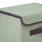 2 Piece Foldable Storage Box Set with Lids and Handles