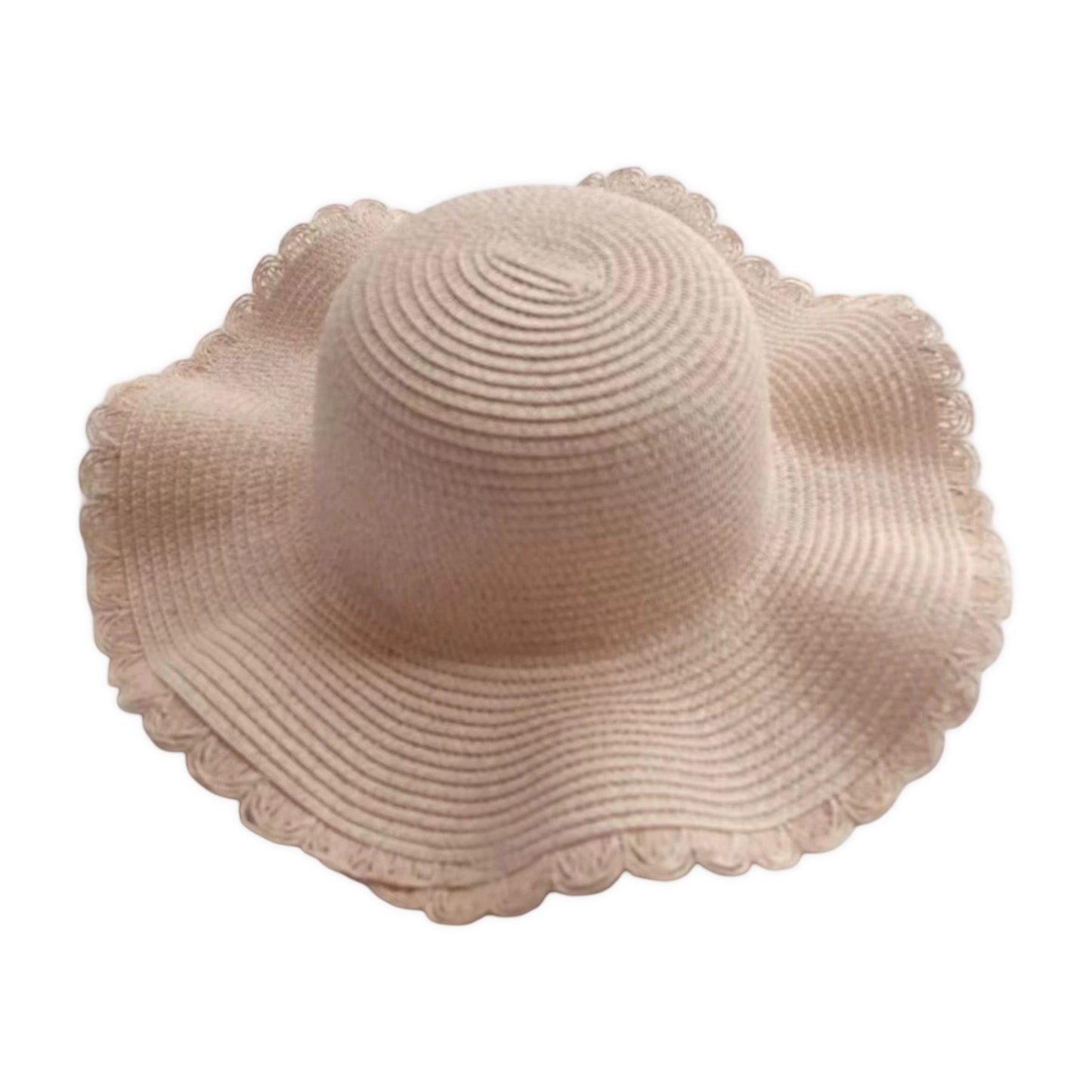 Crochet Floppy Sun Hat Wide Brim Summer Beach Hat Lightweight Packable
