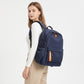 Everyday Backpack with Front Zip Pocket Side Pockets Adjustable Straps Top Hle