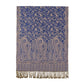Jacquard Paisley Shawl Scarf with Elegant Fringe Hem 71¡Á27.5 Inches