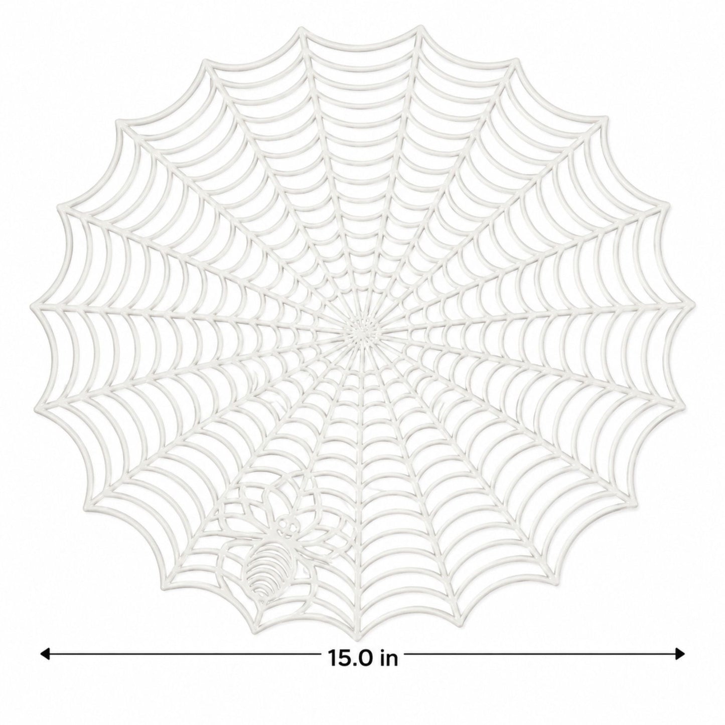 Halloween Spiderweb PVC Waterproof Non-Slip Placemat