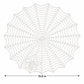 Halloween Spiderweb PVC Waterproof Non-Slip Placemat