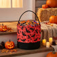 Halloween Trick or Treat Candy Bucket Foldable Goody Basket with Handle