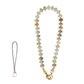 Beaded Phone Wrist Strap with Removable Clasps