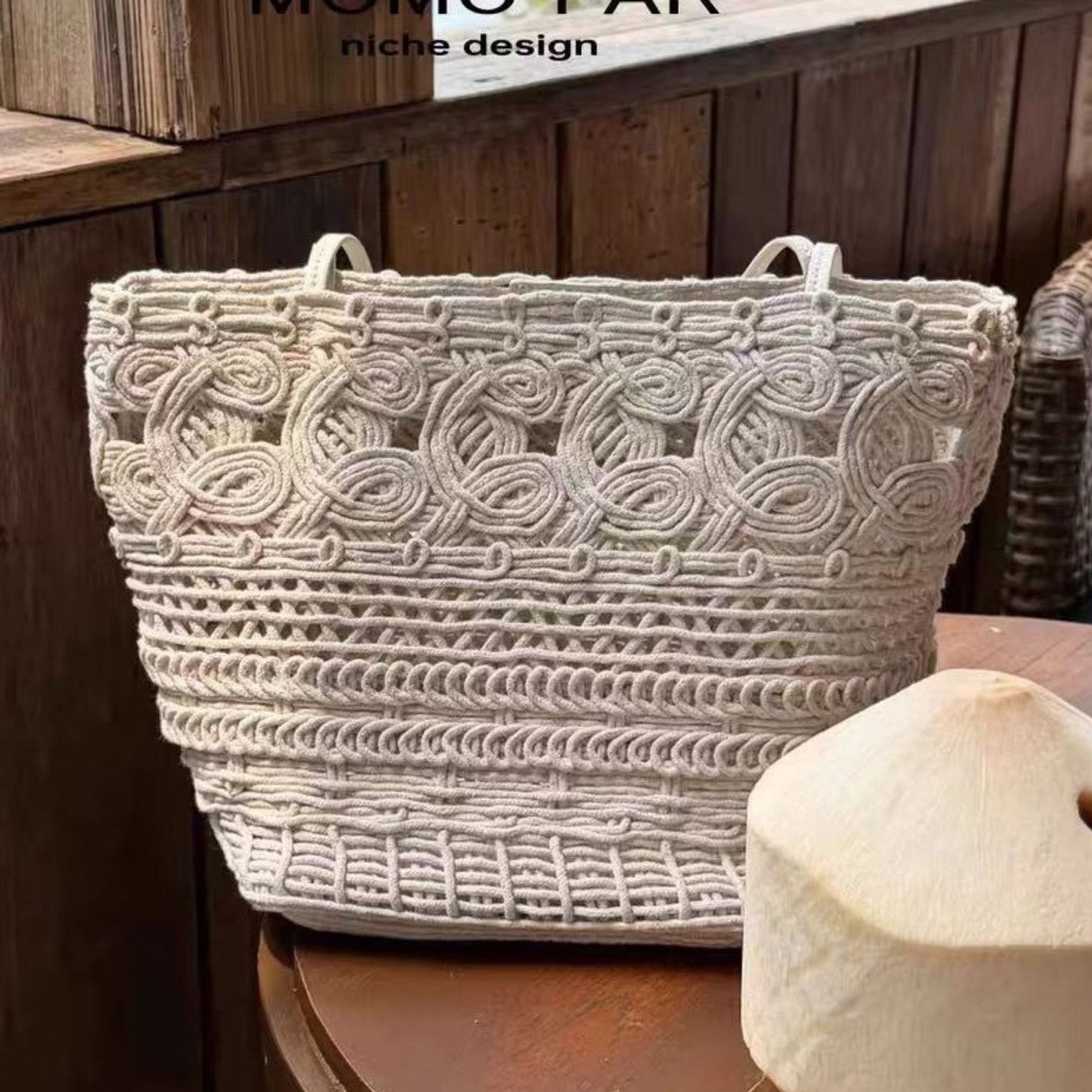 Handwoven Tote Bag for Women ¨C Casual Boho Style, Beach & Everyday Shoulder Bag