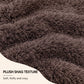 2 Pack Shaggy Faux Fur Throw Pillow Covers 18 x 18 Inch for Couch Sofa and Bed