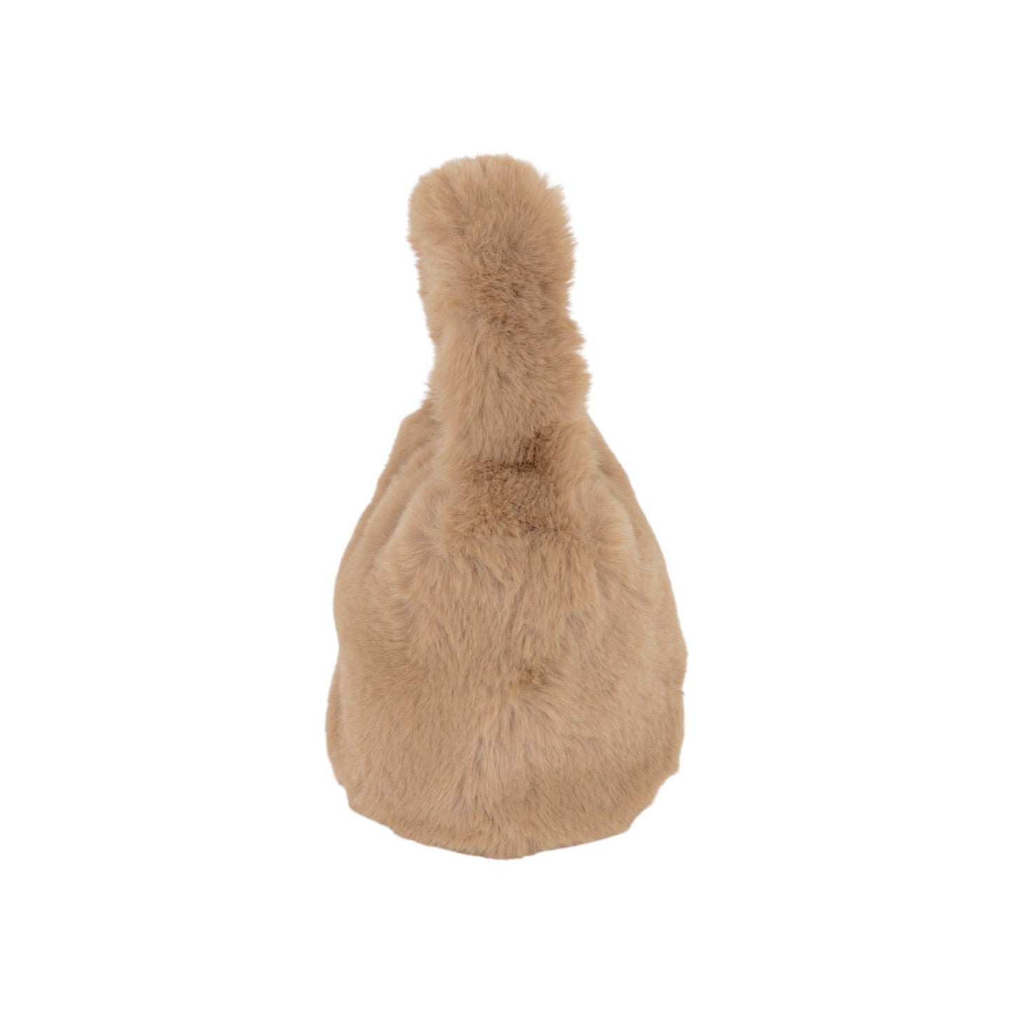 Casual Soft Plush Handbag with Cozy Faux Fur Texture