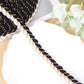 Sewing Braid Trim, 11 Yards 0.6 Inch Twisted Cotton Cord Trim, Handmade DIY Craft Embellishment Costume Garment Decor Accessory
