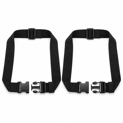 2 Pack Adjustable Luggage Straps with Quick Release Buckles