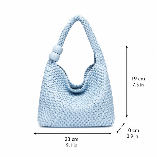 Woven Tote Bag Woven Shoulder Bag Large Capacity Underarm Hobo Handbag