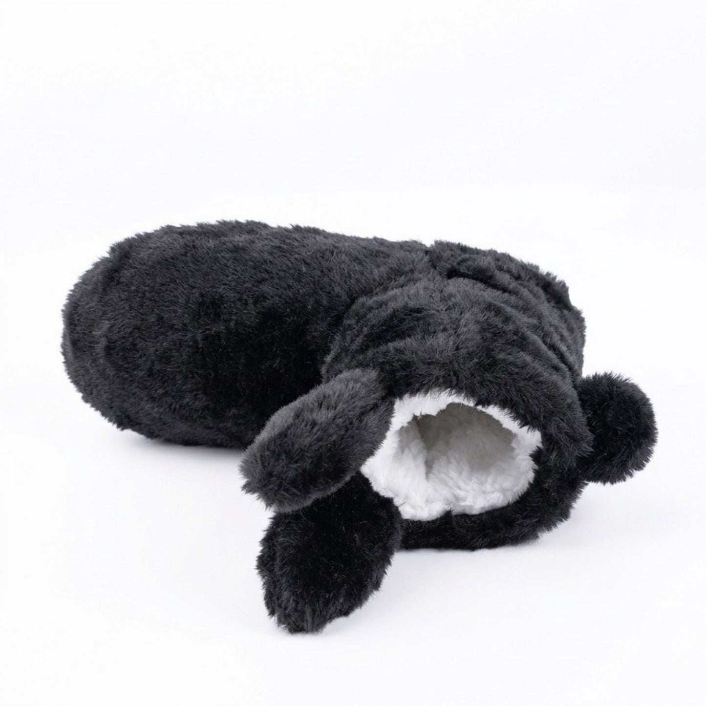 Fuzzy Bunny Slipper Boots