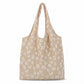 Floral Embroidered Shoulder Tote Bag Lightweight Foldable Everyday Bag for Women