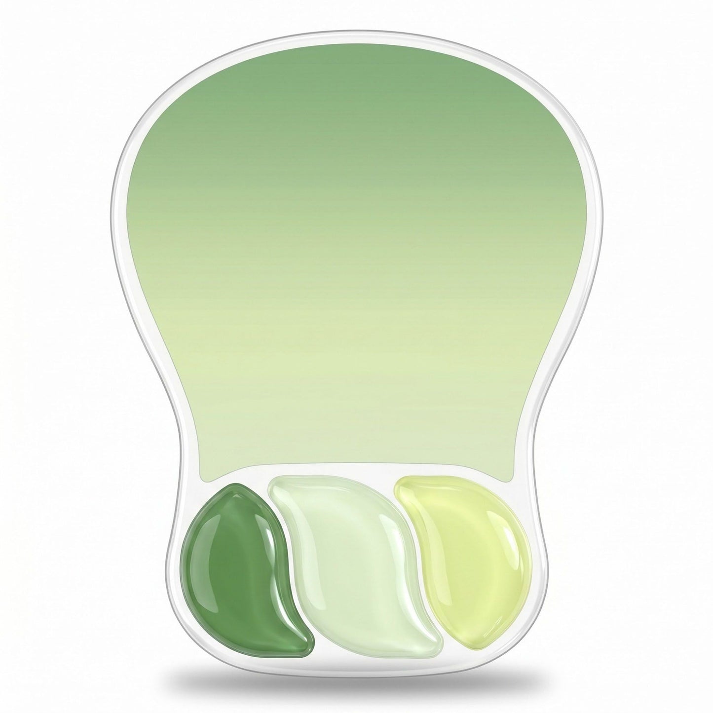 Ergonomic Gel Mouse Pad with Wrist Support Cooling Cushion Non Slip Desk Pad Smooth Surface
