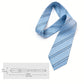 Men's Polyester Filament Tie with Striped Texture - Formal/Casual Necktie for Business, Weddings & Daily Wear