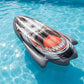 Inflatable Shark Pool Float Lounger with Dual Air Chambers Durable PVC Water Float for Pool Beach Lake 94.5x57x57in