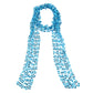 Sequin Floral Skinny Scarf Mesh Neck Wrap