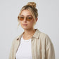 Oversized Cat Eye Sunglasses Lightweight Durable Frame Elegant Modern Design