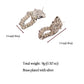 Women's Meteor Chain Drop Earrings - Edgy Statement Jewelry