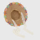 Colorful Butterfly - Embellished Straw Sun Hat