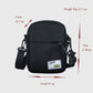 Mini Crossbody Bag - Lightweight Canvas Small Shoulder Bag for Casual Daily & Outdoor Use