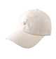 Embroidered Cat Face Baseball Cap with Curved Brim and Adjustable Strap