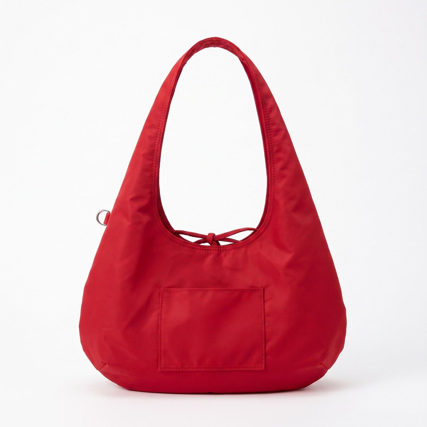 Hobo Tote Bag with Wide Shoulder Strap and Exterior Pocket 13.8x7.8x2.5in