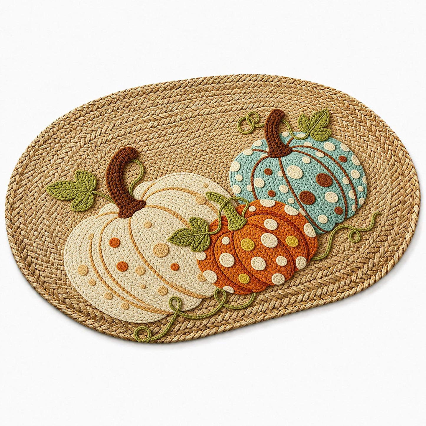 Fall Pumpkin Bath Mat Soft Absorbent Accent Rug 15.7 x 23.6 Inches