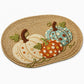 Fall Pumpkin Bath Mat Soft Absorbent Accent Rug 15.7 x 23.6 Inches