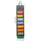 Hanging Closet Organizer Storage Bag Double Sided Storage for Socks Space Saving Closet Organizer