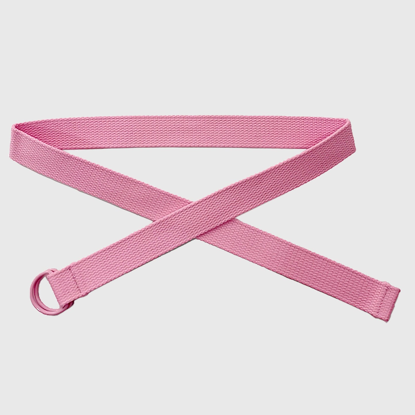 Thin Canvas Belt - Minimalist Loop Buckle Waist Belt for Dresses, Jeans & Casual Styling