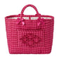 Large Quilted Storage Caddy Organizer Tote with Handles