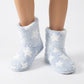 Fuzzy Heart Slipper Boots