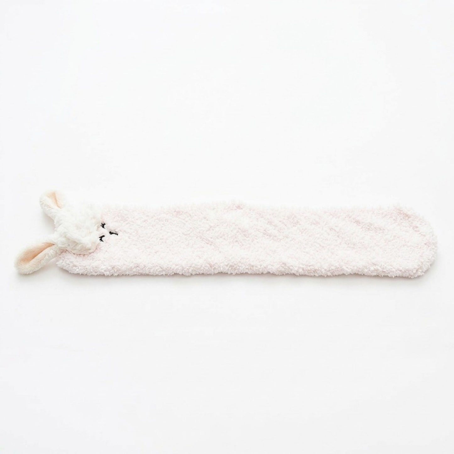 Fuzzy Llama Knee High Socks 2 Pair US 5-10.5