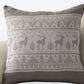 Decorative Throw Pillow 17.7*17.7 in Soft Cotton Blend Fabric for Living Room and Sofa