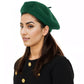 Women's Wool French Beret Hats Solid Color Classic Beanie Fall Winter Cap