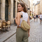 Flap Crossbody Bag with Adjustable Strap and Top Handle