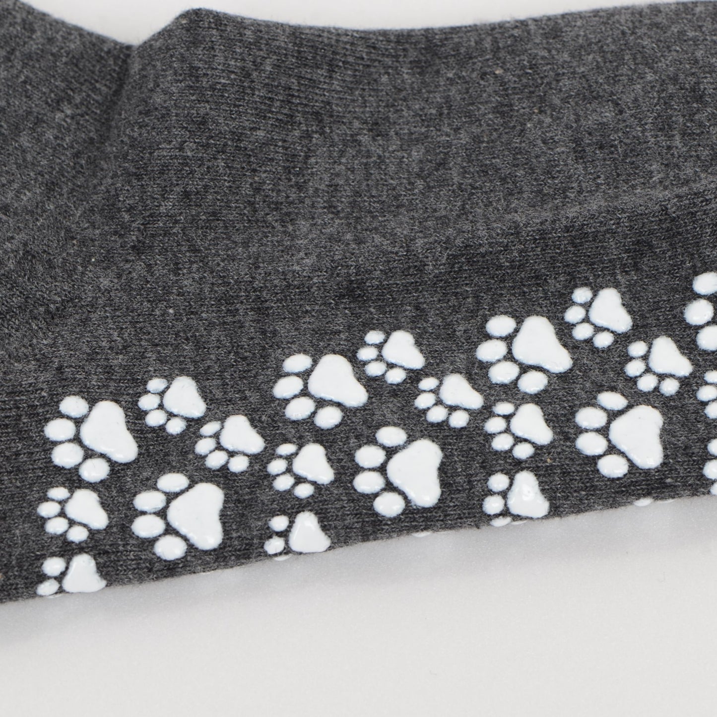 Cat Face Grip Socks with Paw Print Anti-Slip Sole Soft Knit Ankle Socks for Home or Yoga 3-Pack