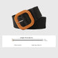 Stylish Straw Belt with Woven Buckle