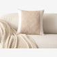 Decorative Throw Pillow Cover 17.7*17.7in Soft Cotton Fabric, Modern Chevron Pattern