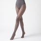 2-Piece Diamond Pattern Sheer Tights