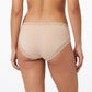 2 Pack Lace Trim Hipster Underwear with Bow Detail