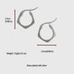 Women's Geometric Hexagon Hoop Earrings