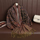 Jacquard Paisley Shawl Scarf with Elegant Fringe Hem 71¡Á27.5 Inches