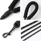 Pet Dog Leash Adjustable Nylon Rope with Comfortable Handle and Metal Clip for Small Medium Dogs