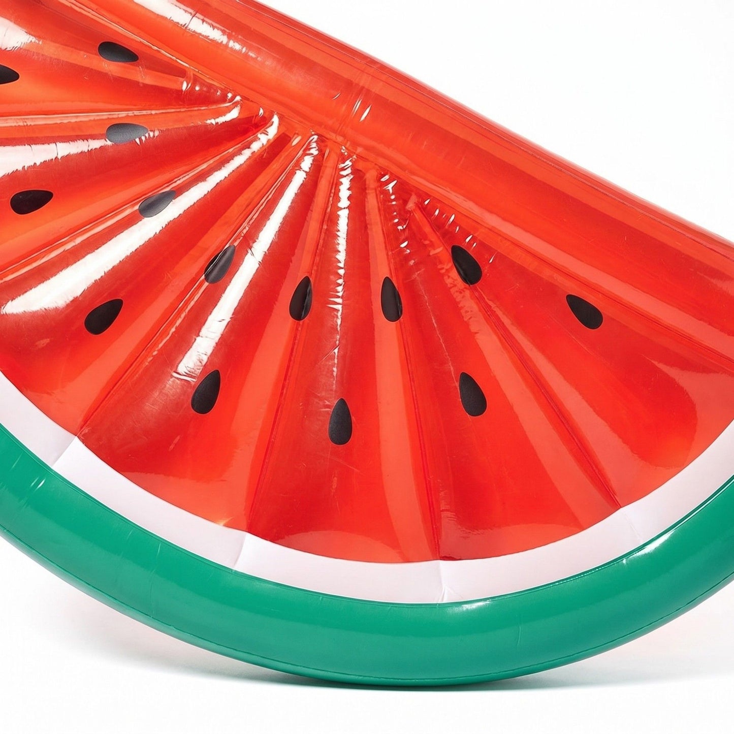 Fruit Slice Shaped Inflatable Pool Float with Lounge Design Durable PVC Raft Float for Pool Beach Lake 70.8x31in