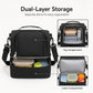 Dual Compartment Insulated Lunch Bag with Adjustable Shoulder Strap