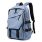Large Laptop Backpack with Front Flap Pocket Buckle Straps Side Pockets and Padded Shoulder Straps