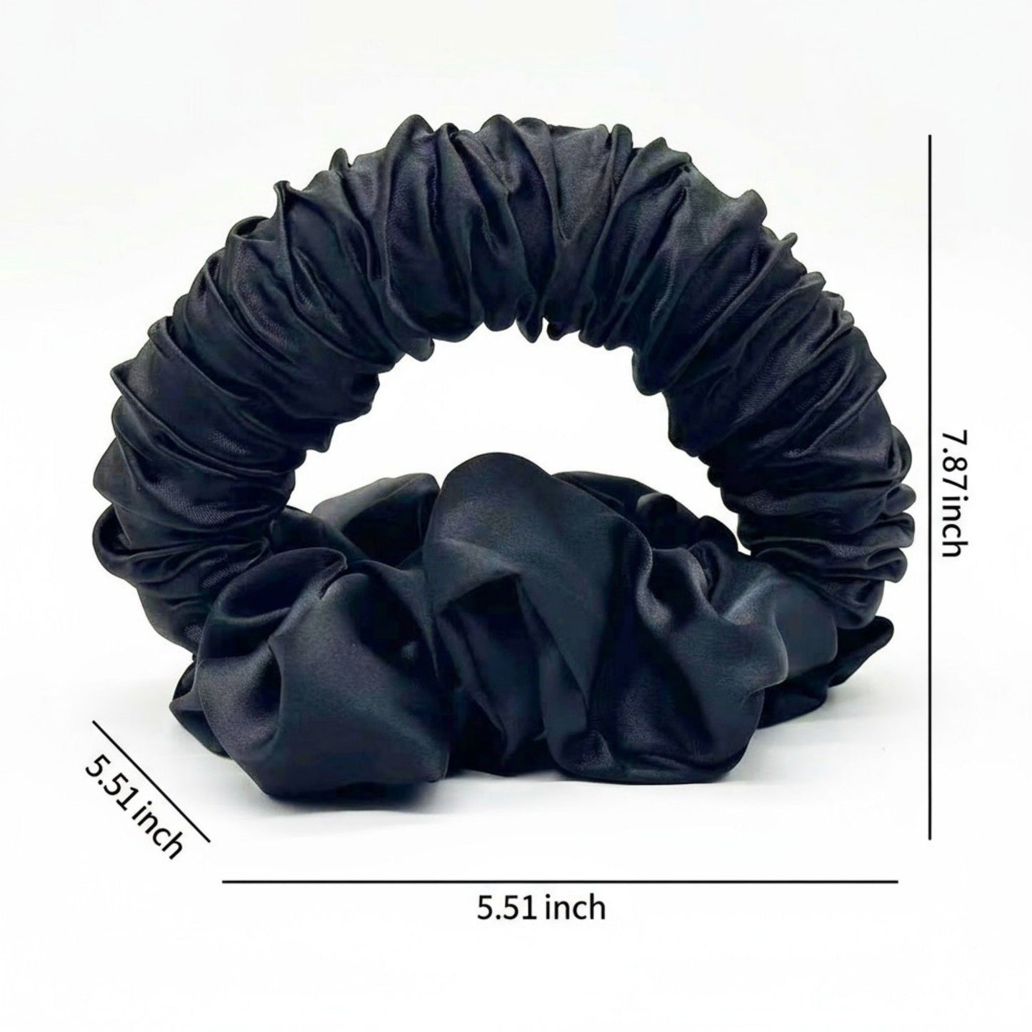 2pcs No-Fuss Curling Ribbon Hairband for Overnight Curls